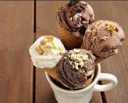 Gelaterie a cagliari: coni gelato al cioccolato