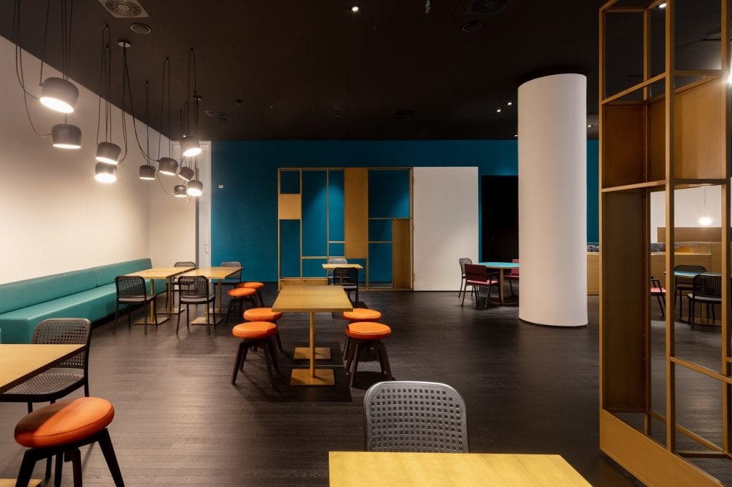 la nuova caffetteria ristorante del Mart, foto Alessandro Nassiri 