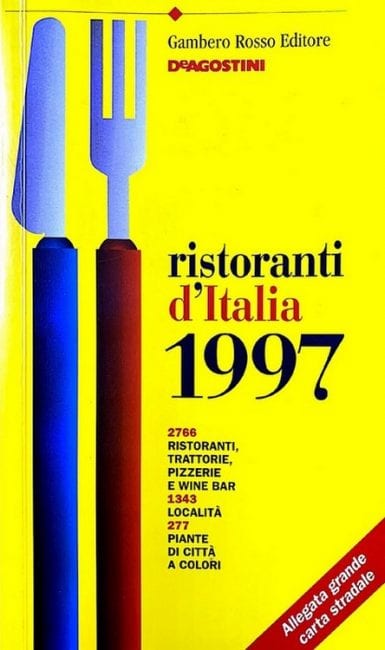 Guida Ristoranti d'Italia 1997 del Gambero Rosso - Gambero Rosso