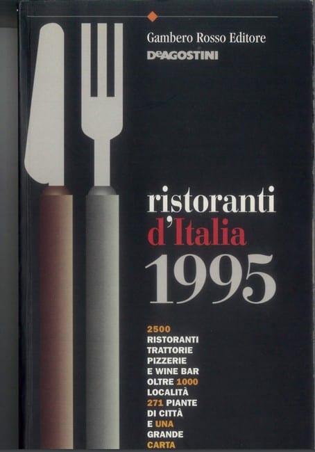 Guida Ristoranti d'Italia 1995 del Gambero Rosso - Gambero Rosso