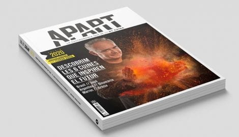 Il primo numero del magazine Apart, con Ferran Adrià in copertina