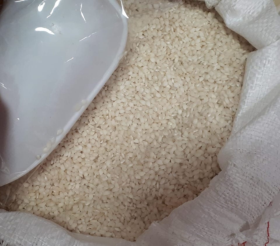Sacco di riso vialone nano