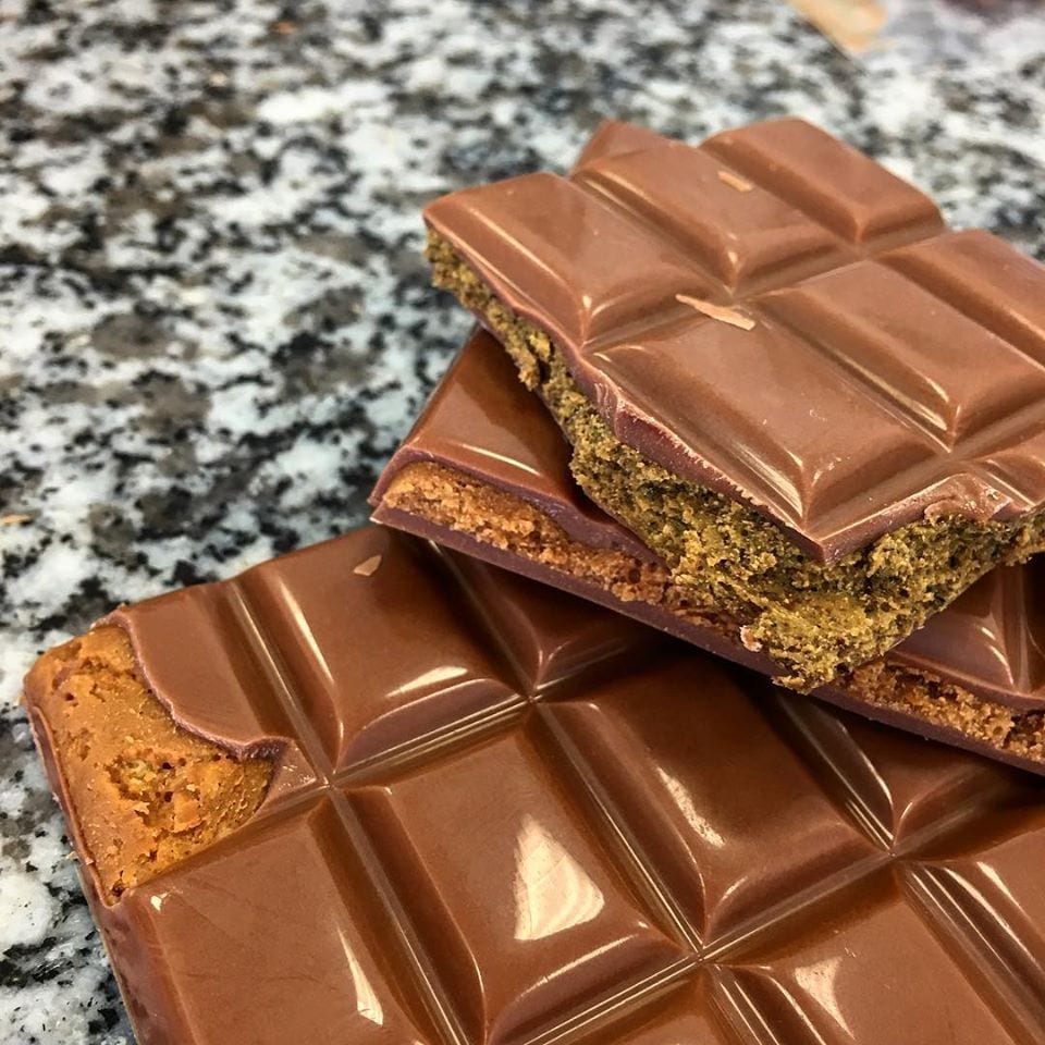 tavolette di cioccolato al caramello di Jacques Genin
