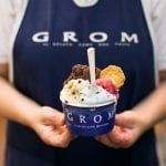 Una coppetta di gelato di Grom