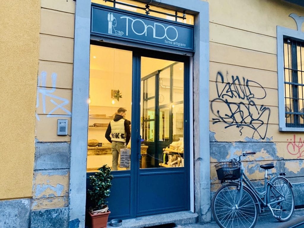 L'entrata di Tondo a Milano