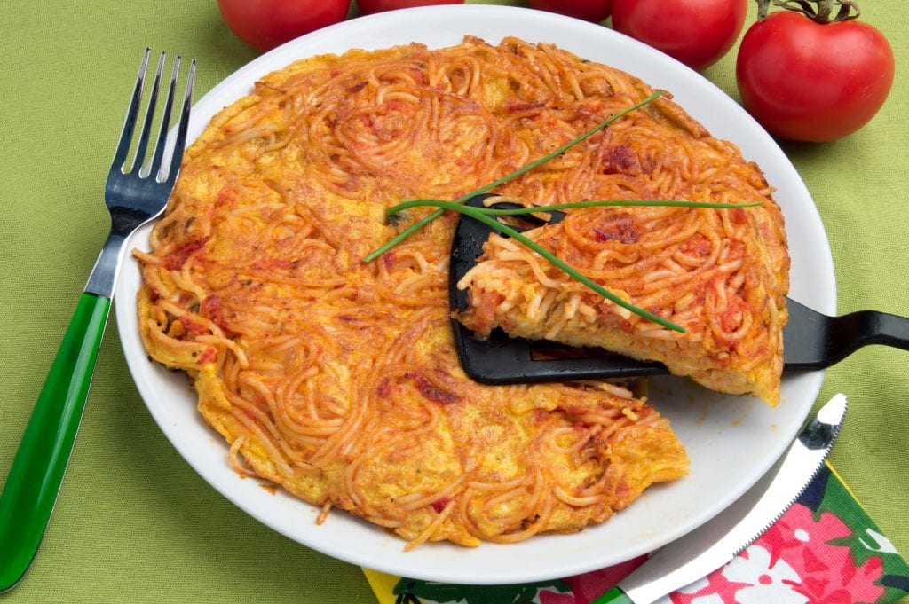 frittata di maccheroni