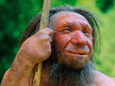 Un uomo di Neanderthal