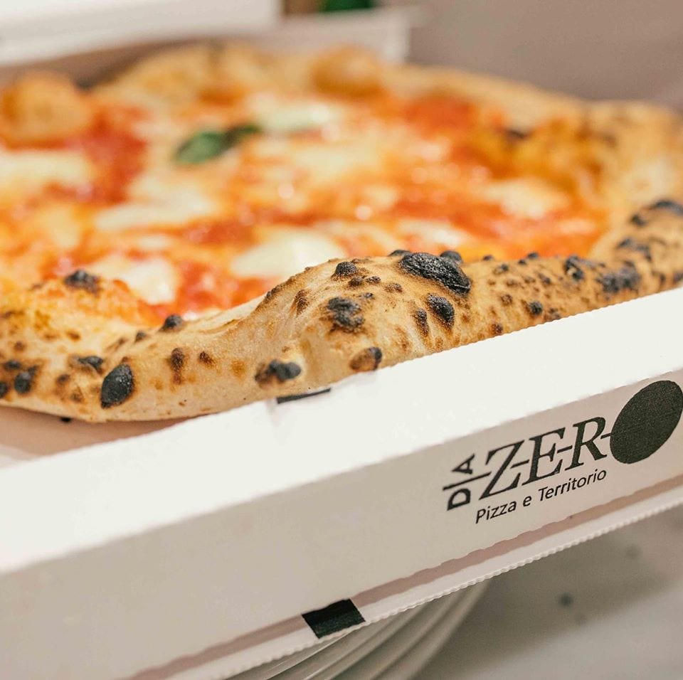 Pizza margherita take away di Da Zero