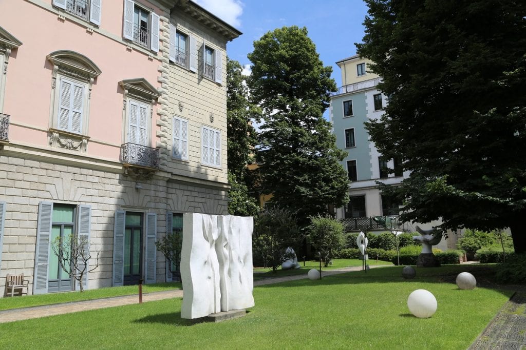 il giardino di Casa del Manzoni a Milano