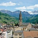 Bolzano, vista dall'alto
