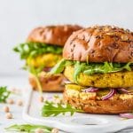 hamburger di ceci vegani