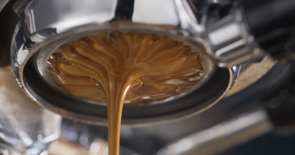 estrazione del caffè espresso