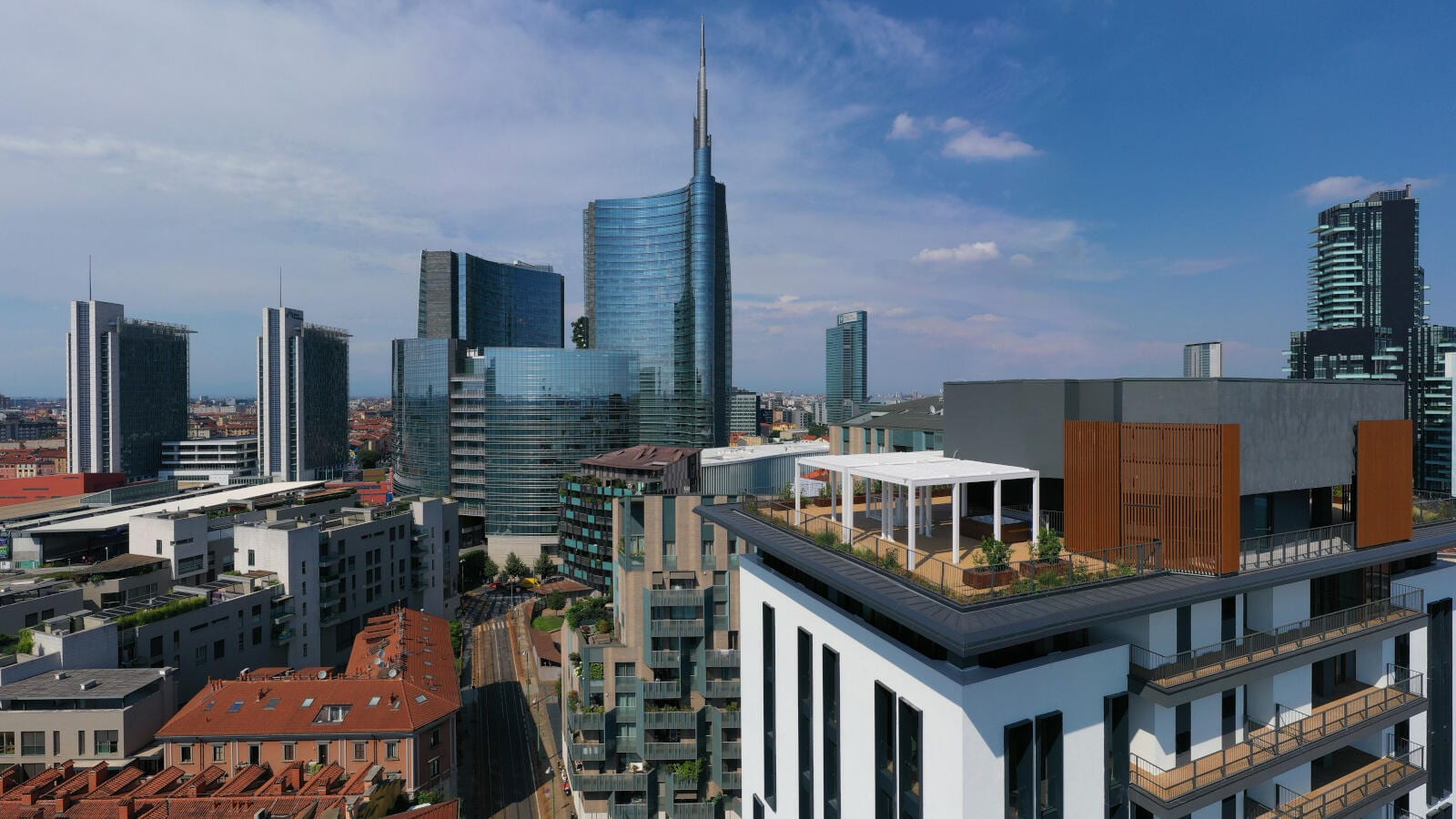 La terrazza di Milano Verticale