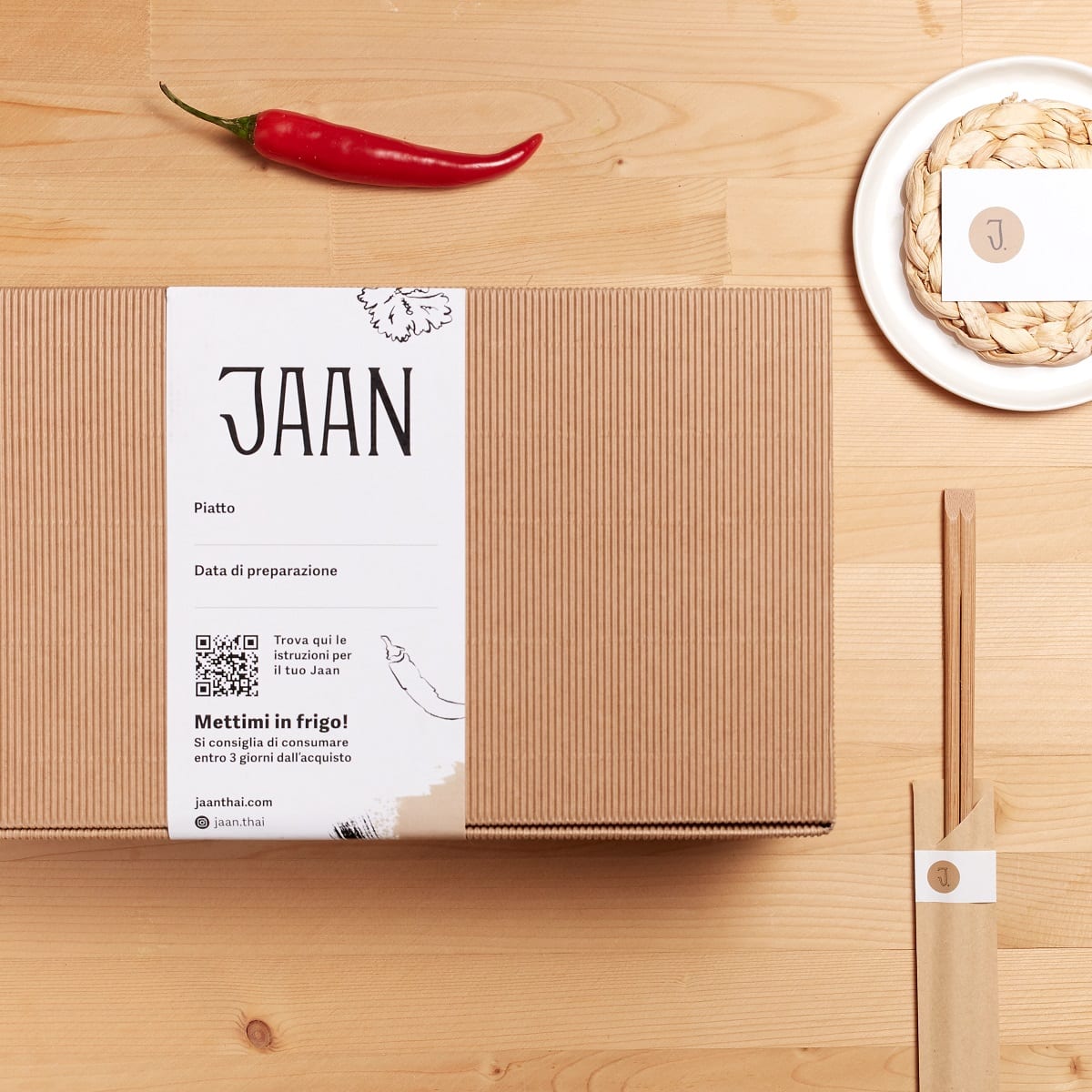 Una Jaan Box delivery