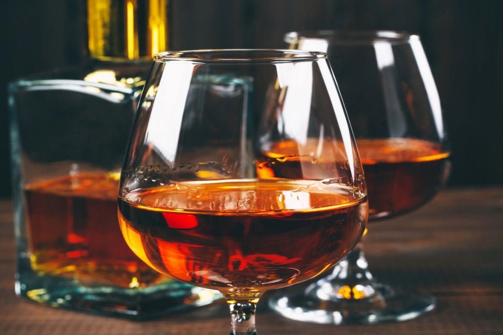 bicchieri di cognac