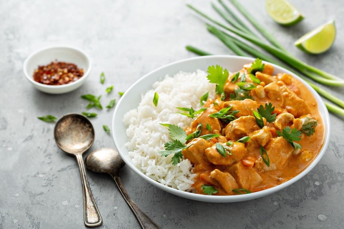 riso e pollo al curry