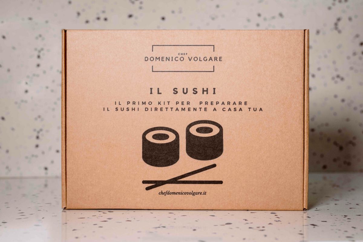 A Torino il kit per il sushi fai da te di chef Domenico Volgare 