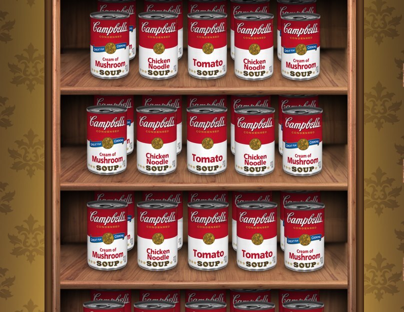 Scopri il nuovo logo della Campbell's Soup