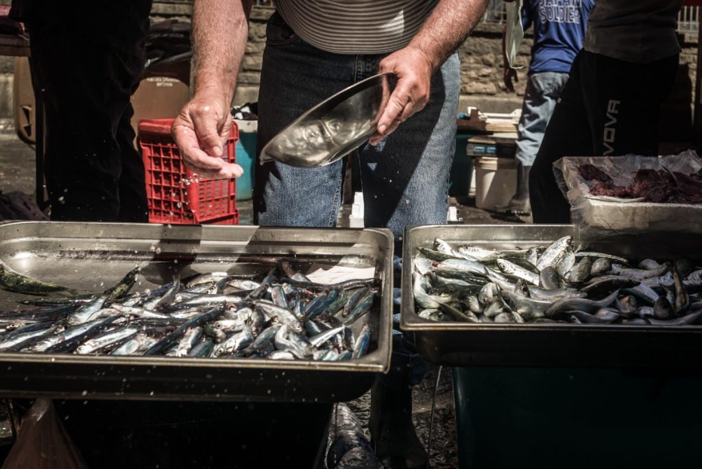 Mercato del pesce Catania