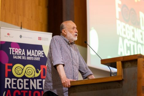 Terra Madre 2022 Carlo Petrini