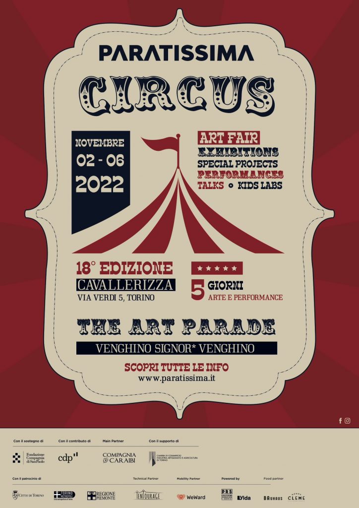 LOCANDINA Paratissima Circus 2022 copia