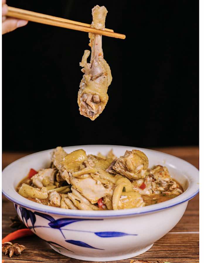 Pollo alla Dong’An cucina Xiang dell'human