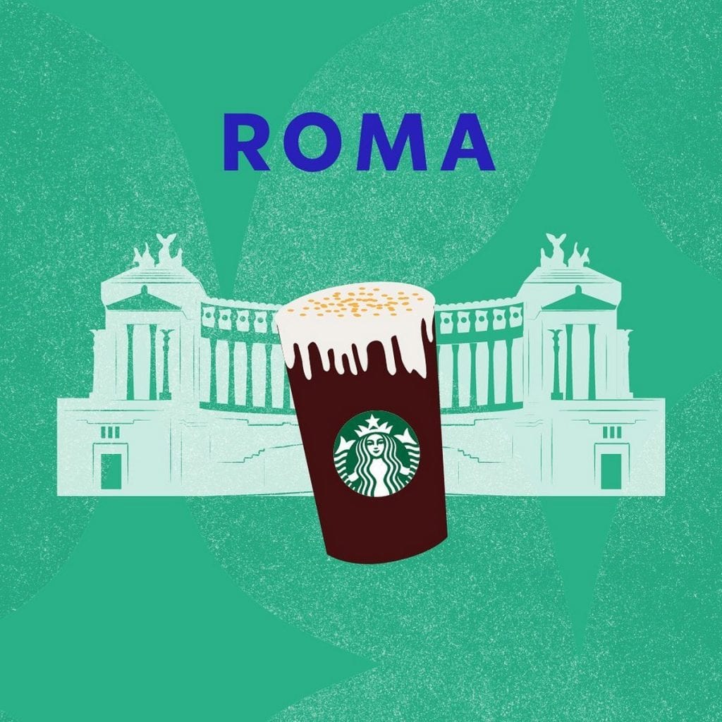 Scopri di più sull'arrivo di Starbucks a Roma