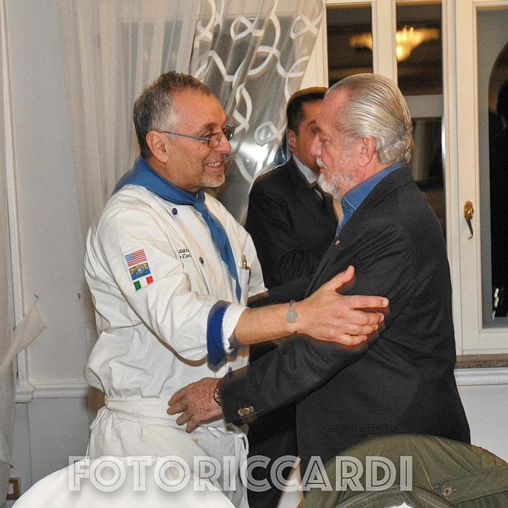 Enzo Coccia e Aurelio De Laurentiis