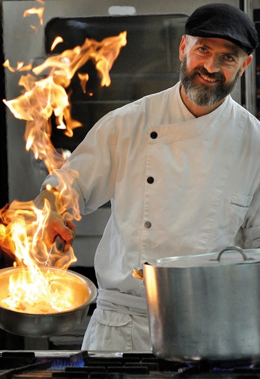 Marco Bortolni chef di Osteria Da Giggetto a Miane