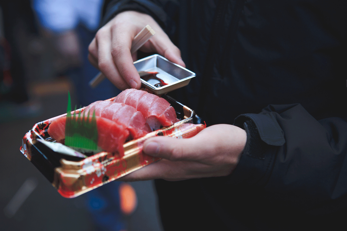 Sashimi di tonno rosso 