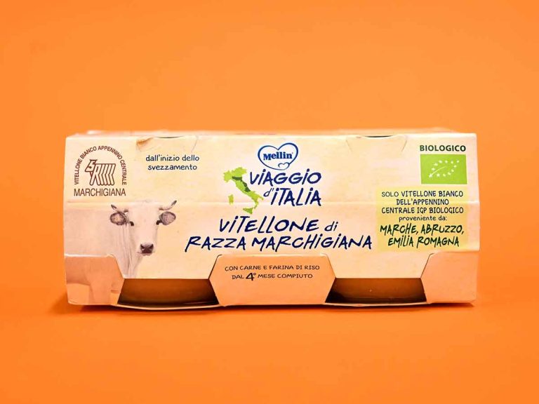 Mellin Omogeneizzati di Carne Vitello (4 x 80g) a € 3,10 (oggi)