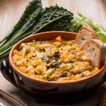 ribollita traditional tuscany soup, selective focus