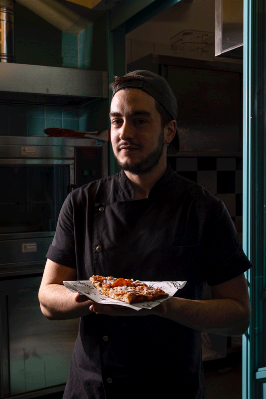 Mauro Pedone, pizzaiolo a San Biagio Pizza & Bolle di Roma