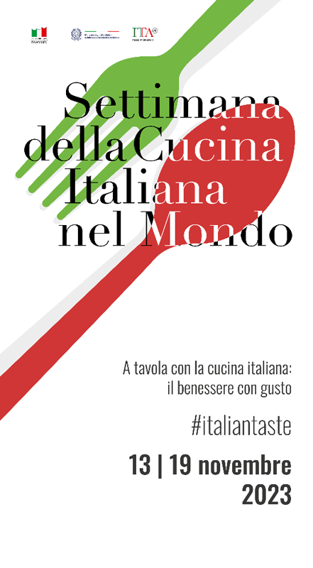 Settimana della cucina italiana nel mondo (SCIM) - locandina istituzionale