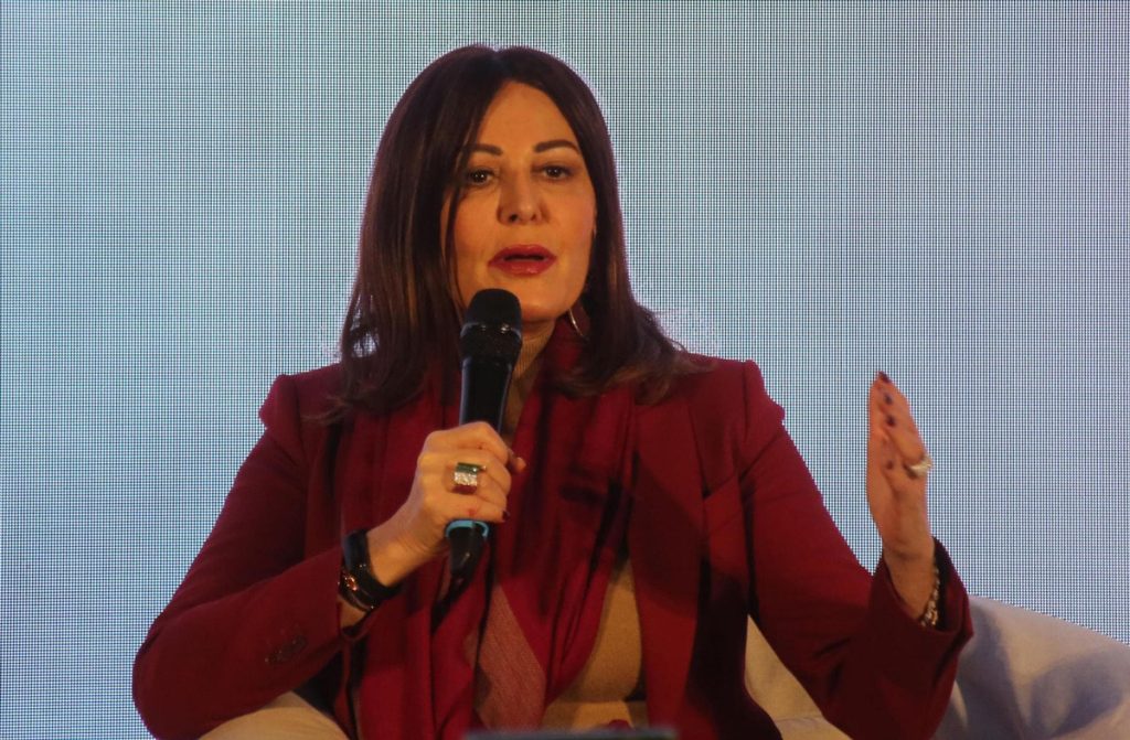 la ministra del turismo Daniela Santanché