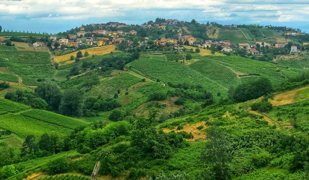 Oltrepo Pavese - Vista su Canneto Pavese