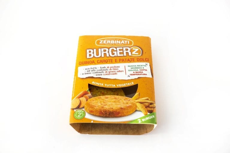Zerbinati_Burger’Z quinoa, carote e patate dolci