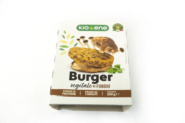 Kioene_Burger vegetale ai funghi