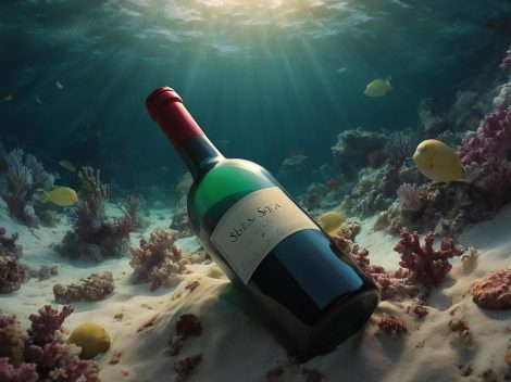 Arriva il primo wine bar con i vini affinati in mare e cantine personalizzabili
