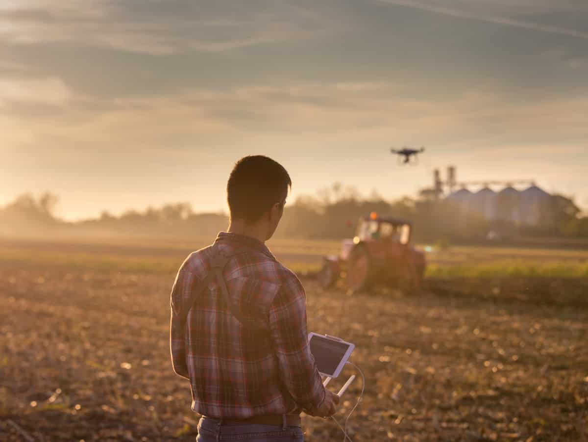 Agricoltura - Ismea - tecnologia droni campo