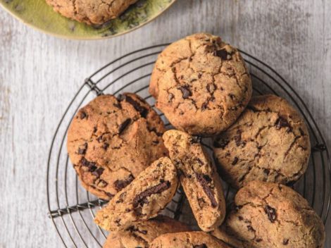 Cookies con gocce di cioccolato: la ricetta di Simona Galimberti