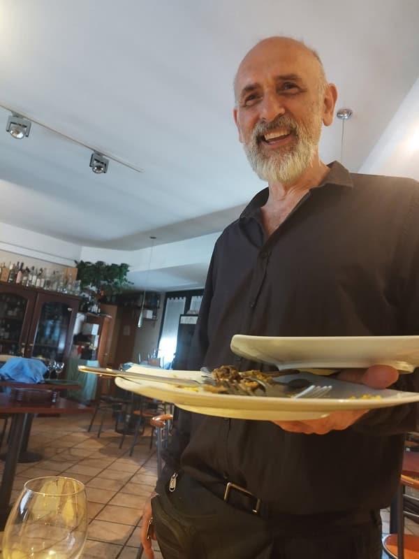 Massimo Daniele ristorante Le Ninfe Roma