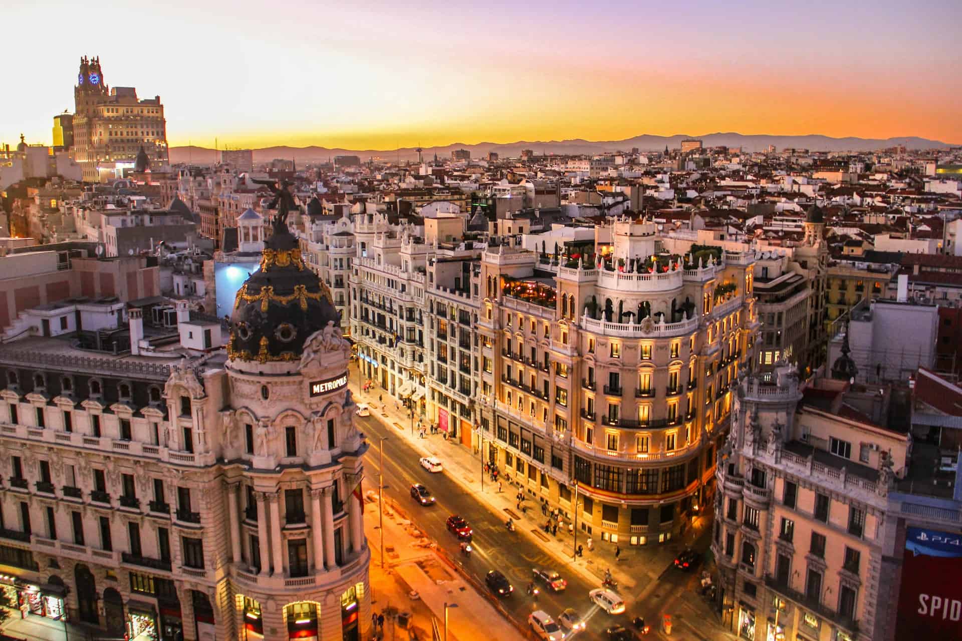 Dove mangiare a Madrid con vista panoramica. 5 terrazze iconiche