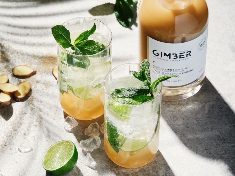 GIMBER VIRGIN MOJITO|Dimitri Oosterlynck founder di Gimber|Banana bread al Gimber|Salmone e salsa al Gimber