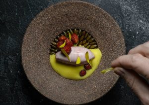 |Björn Frantzén|Steve Plotnicki|Piatto di Jeremy Chan del ristorante Ikoyi a Londra