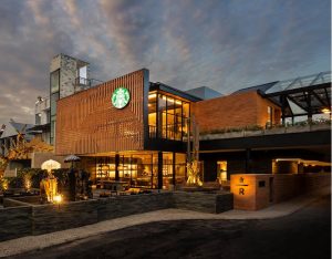 La sede di Starbucks a Bali