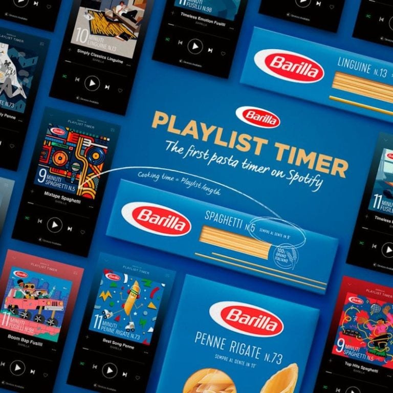 Playlist Timer Barilla|Ricerca Playlist Timer|Cover Playlist Timer Barilla