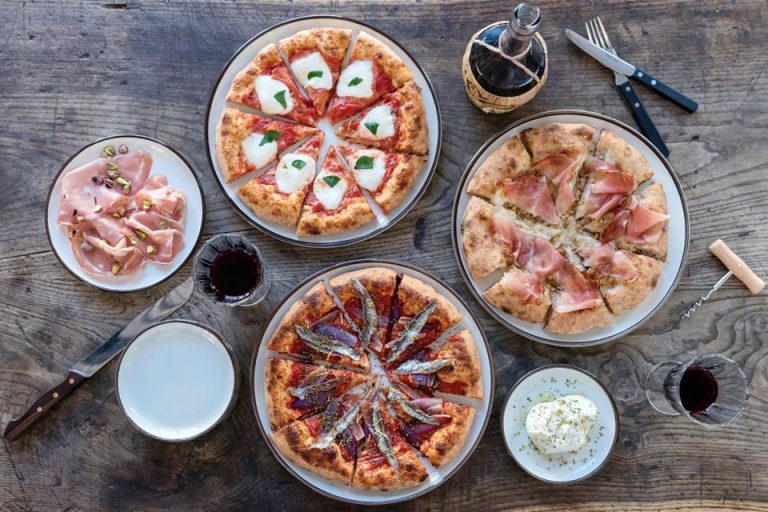 Le pizze di Berberé|La vetrina di Berberé a Clapham