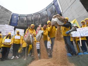 Agrifish - Coldiretti proteste bruxelles - 26 feb 2024