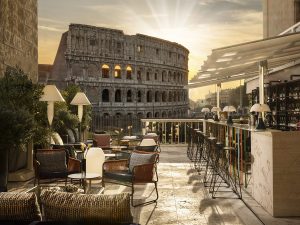 Il Colosseo|Cocktail con bitter e vermouth al The Court|Cocktail al peperone verde al The Court|Matteo Zed